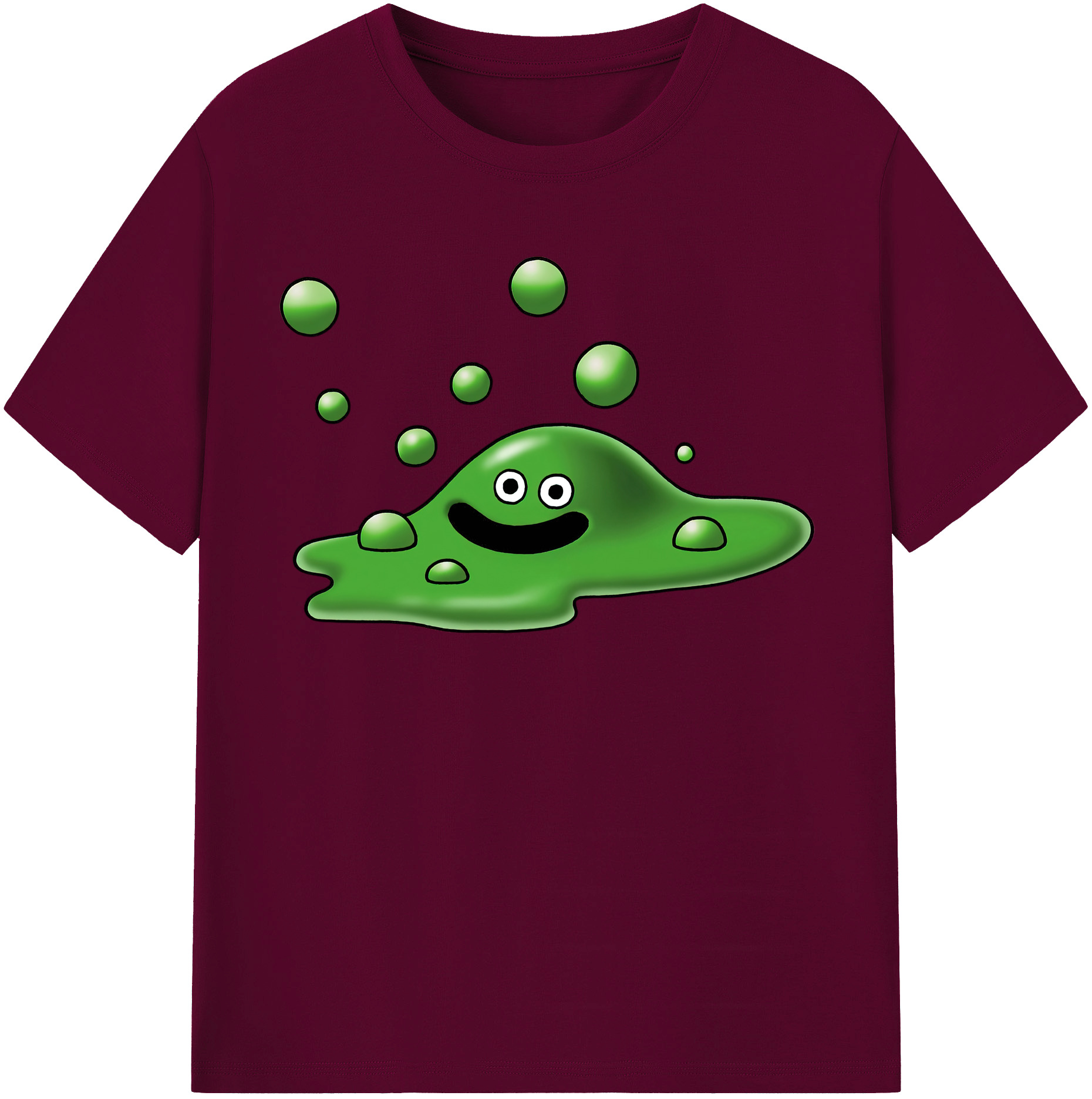 （画像用） ドラゴンクエスト Doragon Kuesuto Dragon Quest レディースカジュアルプリントTシャツ（綿100％）